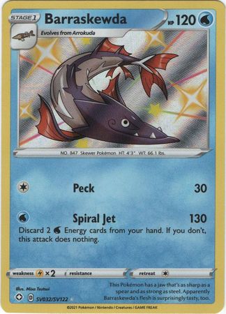 Barraskewda (Pokemon Shining Fates)