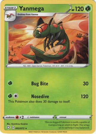 Yanmega (Pokemon Shining Fates)