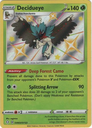 Decidueye (Pokemon Shining Fates)