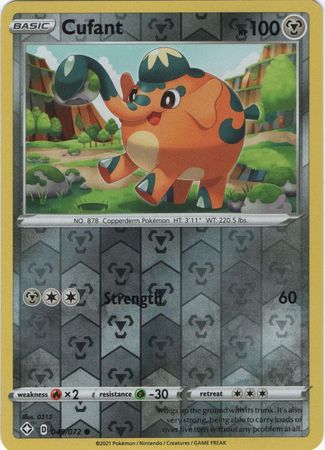 Cufant - Reverse Foil (Pokemon Shining Fates)
