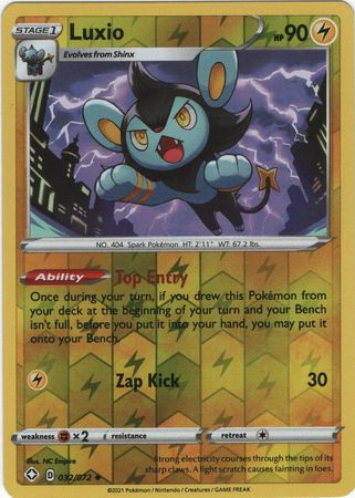 Luxio - Reverse Foil (Pokemon Shining Fates)