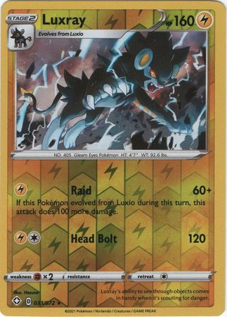 Luxray - Reverse Foil (Pokemon Shining Fates)