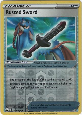 Rusted Sword - Reverse Foil (Pokemon Shining Fates)