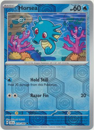 Horsea - Reverse Foil (Pokemon Scarlet & Violet: Shrouded Fable)