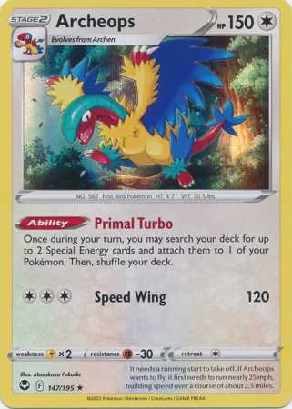Archeops (Pokemon Sword & Shield: Silver Tempest)
