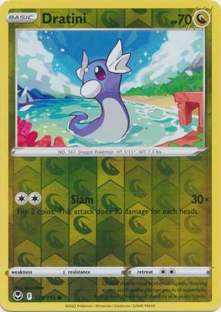 Dratini - Reverse Foil (Pokemon Sword & Shield: Silver Tempest)