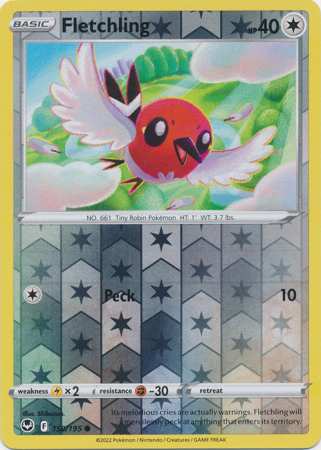Fletchling - Reverse Foil (Pokemon Sword & Shield: Silver Tempest)