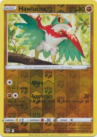 Hawlucha - Reverse Foil (Pokemon Sword & Shield: Silver Tempest)