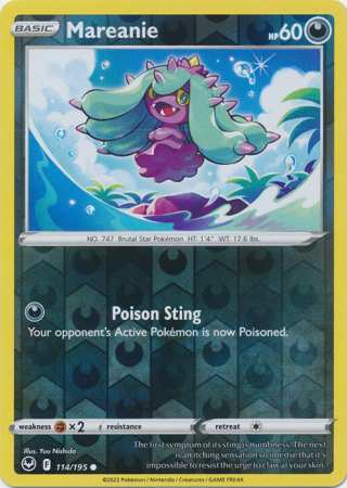 Mareanie - Reverse Foil (Pokemon Sword & Shield: Silver Tempest)
