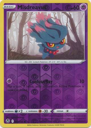 Misdreavus - Reverse Foil (Pokemon Sword & Shield: Silver Tempest)