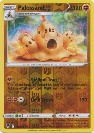 Palossand - Reverse Foil (Pokemon Sword & Shield: Silver Tempest)