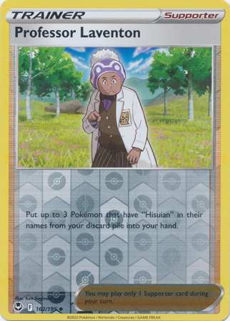 Professor Laventon - Reverse Foil (Pokemon Sword & Shield: Silver Tempest)