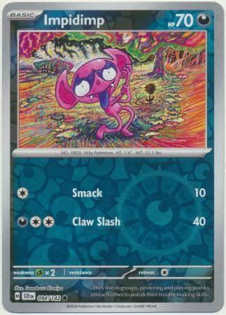 Impidimp - Reverse Foil (Pokemon Scarlet & Violet: Stellar Crown)