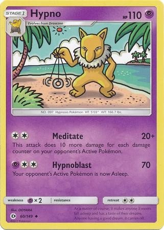 Hypno (Pokemon Sun & Moon Base Set)