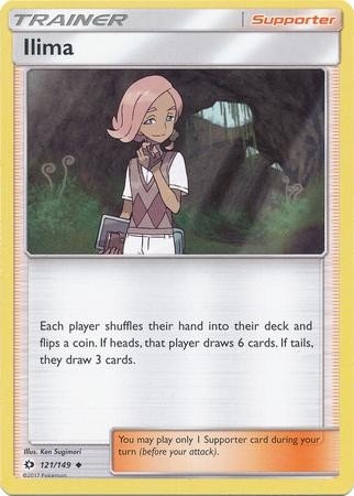Ilima (Pokemon Sun & Moon Base Set)