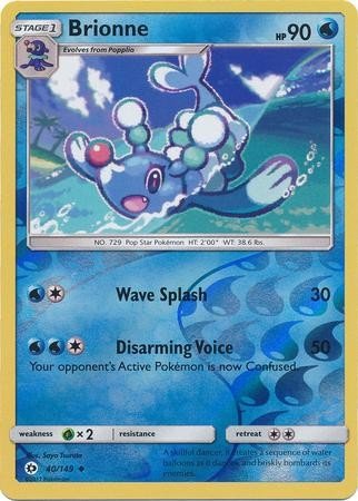 Brionne (Pokemon Sun & Moon Base Set)