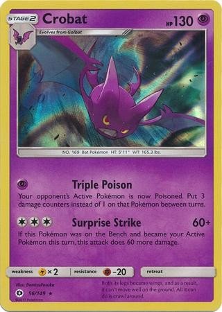 Crobat (Pokemon Sun & Moon Base Set)