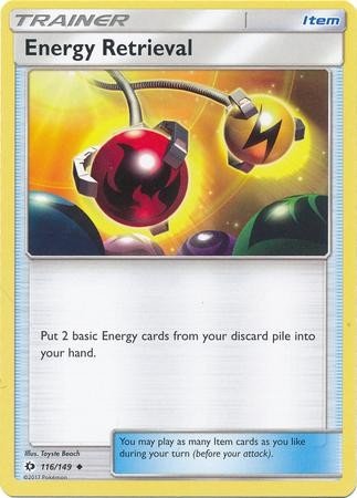 Energy Retrieval (Pokemon Sun & Moon Base Set)