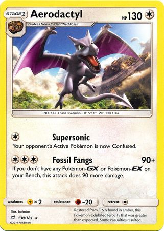 Aerodactyl (Pokemon Sun & Moon Team Up)