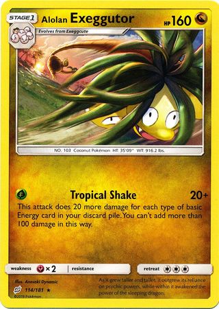 Alolan Exeggutor (Pokemon Sun & Moon Team Up)