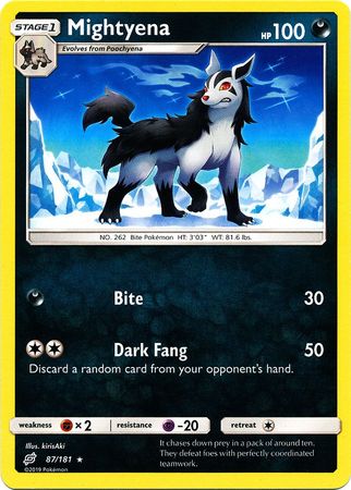 Mightyena (Pokemon Sun & Moon Team Up)