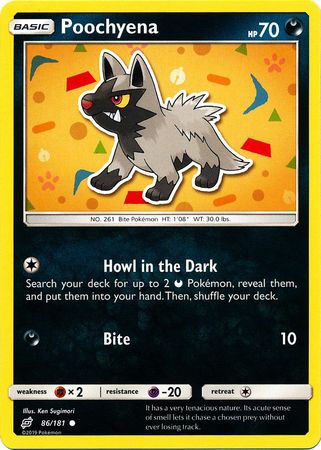 Poochyena (Pokemon Sun & Moon Team Up)