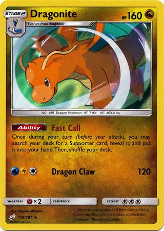 Dragonite (Pokemon Sun & Moon Team Up)