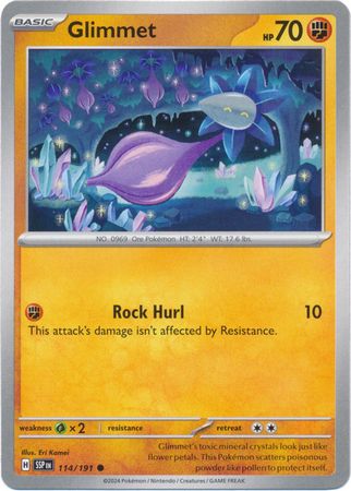 Glimmet (Pokemon Scarlet & Violet: Surging Sparks)