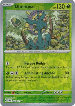 Dhelmise - Reverse Foil (Pokemon Scarlet & Violet: Surging Sparks)