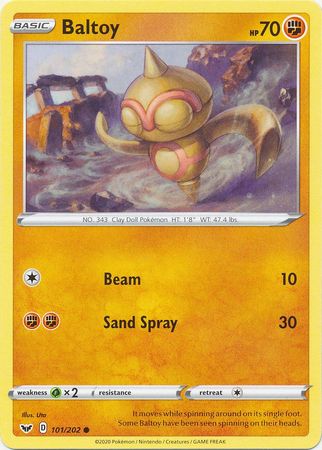 Baltoy (Pokemon Sword & Shield Base Set)