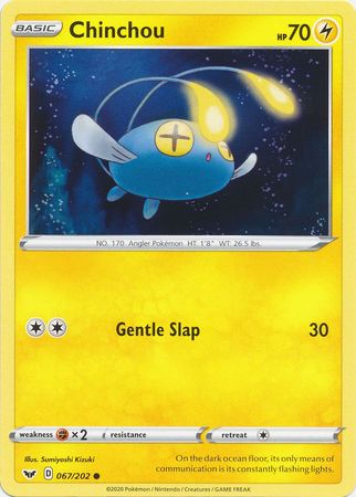 Chinchou (Pokemon Sword & Shield Base Set)