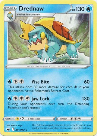 Drednaw (Pokemon Sword & Shield Base Set)