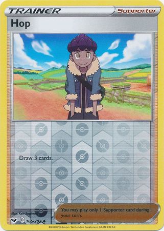 Hop - Reverse Foil (Pokemon Sword & Shield Base Set)