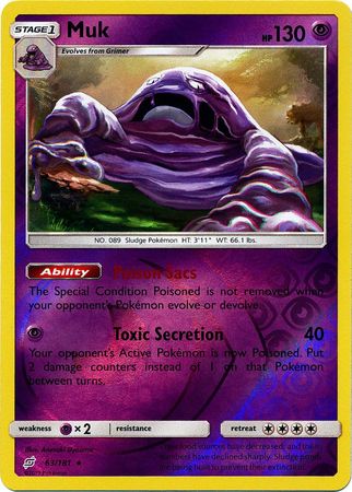 Muk (Pokemon Sun & Moon Team Up) (Reverse Foil)