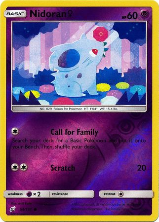 Nidoran F (Pokemon Sun & Moon Team Up) (Reverse Foil)