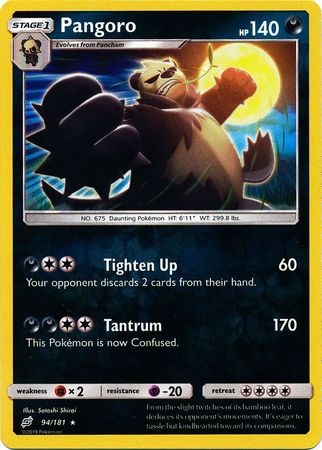 Pangoro (Pokemon Sun & Moon Team Up) (Reverse Foil)