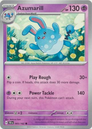 Azumarill (Pokemon Scarlet & Violet: Temporal Forces)