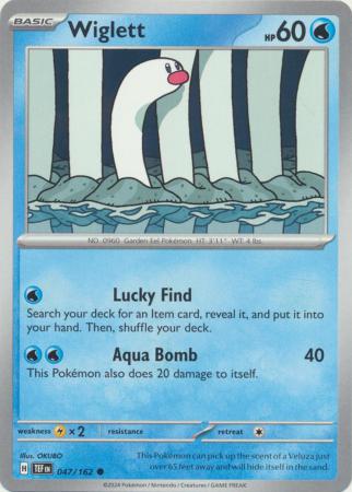 Wiglett (Pokemon Scarlet & Violet: Temporal Forces)