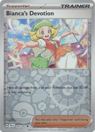 Bianca's Devotion - Reverse Foil (Pokemon Scarlet & Violet: Temporal Forces)