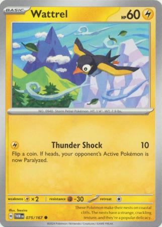 Wattrel (Pokemon Scarlet & Violet: Twilight Masquerade)