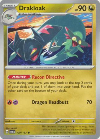 Drakloak (Pokemon Scarlet & Violet: Twilight Masquerade)