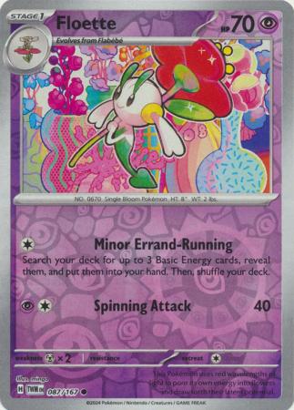 Floette - Reverse Foil (Pokemon Scarlet & Violet: Twilight Masquerade)