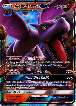 Aerodactyl GX (Pokemon Sun & Moon: Unified Minds)