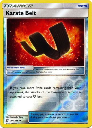 Karate Belt (Pokemon Sun & Moon: Unified Minds) (Reverse Foil)