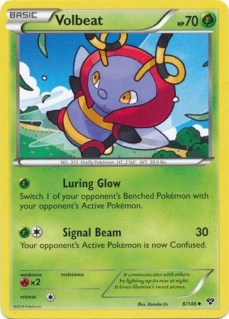 Volbeat (Pokemon X&Y (Base Set))