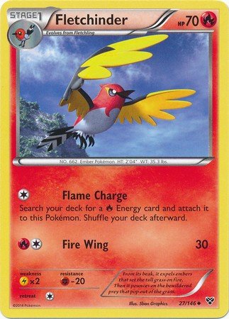 Fletchinder (Pokemon X&Y (Base Set))
