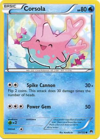 Corsola (Pokemon XY BREAKpoint)