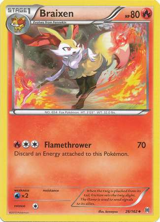Braixen (Pokemon XY BREAKthrough)