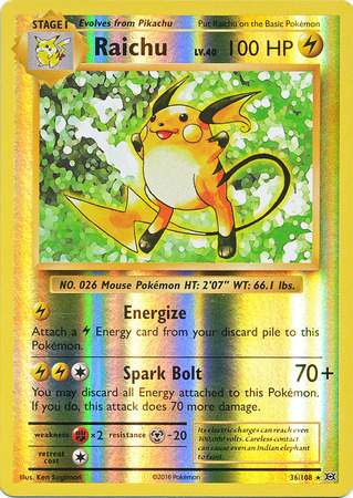 Raichu (Pokemon XY Evolutions)
