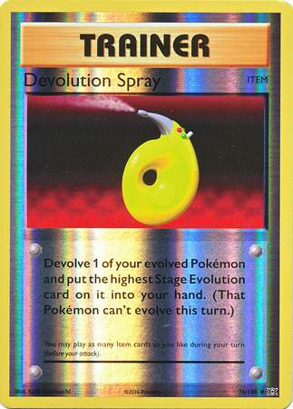 Devolution Spray (Pokemon XY Evolutions)
